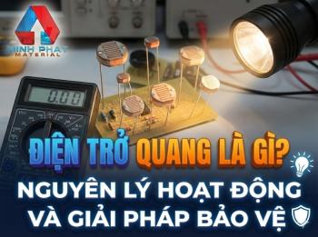 Điện trở quang là gì? nguyên lý hoạt động và giải pháp bảo vệ