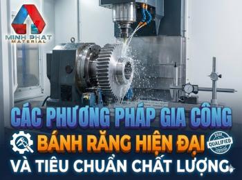 Các phương pháp gia công bánh răng hiện đại và tiêu chuẩn chất lượng