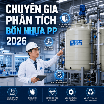 Bồn Nhựa PP Là Gì? Chuyên Gia Phân Tích Vật Liệu, Ứng Dụng Và Tiêu Chuẩn Kỹ Thuật 2026